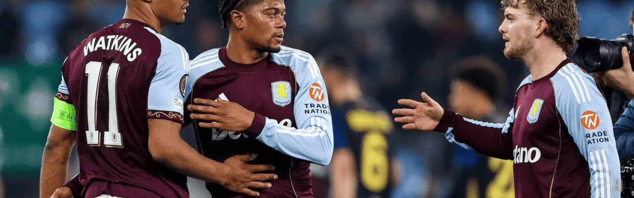 英超欧战成绩公布：9队参赛5队晋级，4队欧冠淘汰，维拉强势晋级