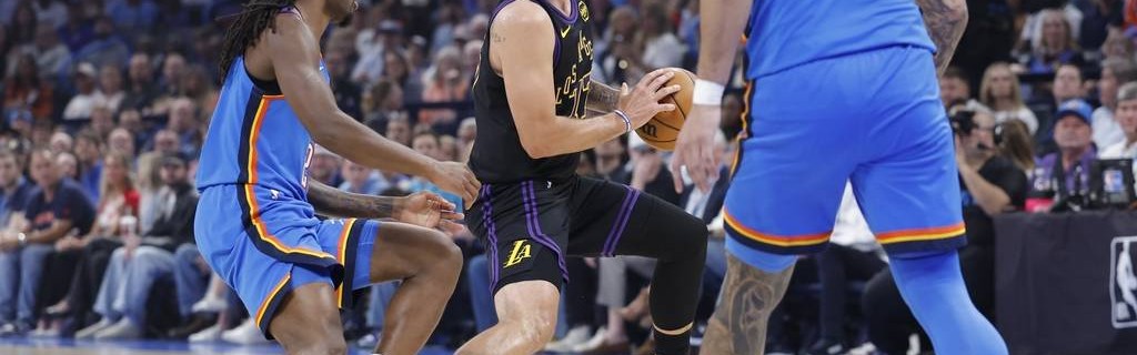 亚历山大28分东契奇伤退 雷霆狂胜湖人43分